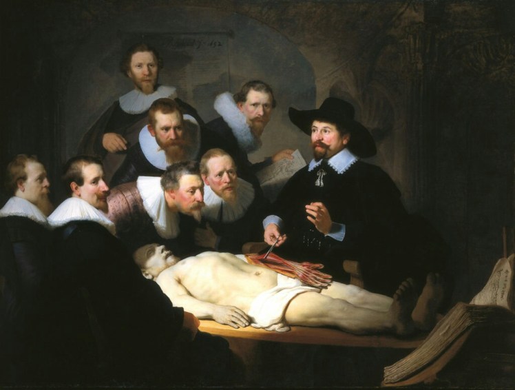 Lección de anatomía del Dr. Nicolaes Tulp